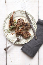 Garlic Rosemary Lamb Chop Lollipops