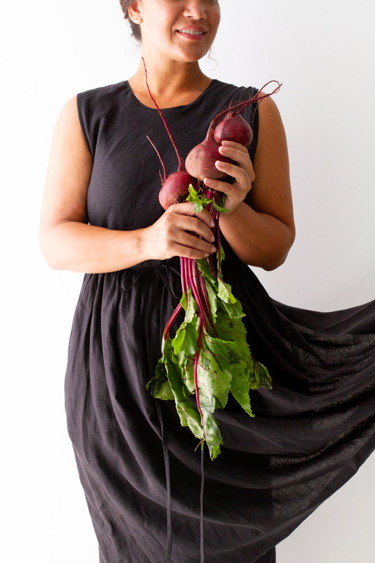 Raw Cauliflower and Beet Salad