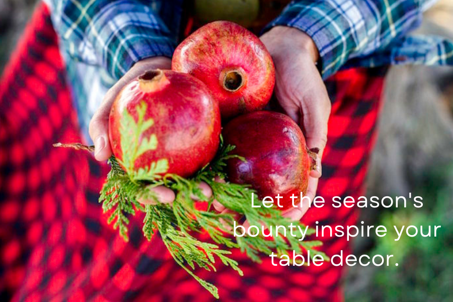 Food-inspired Entertaining (Pomegranates)