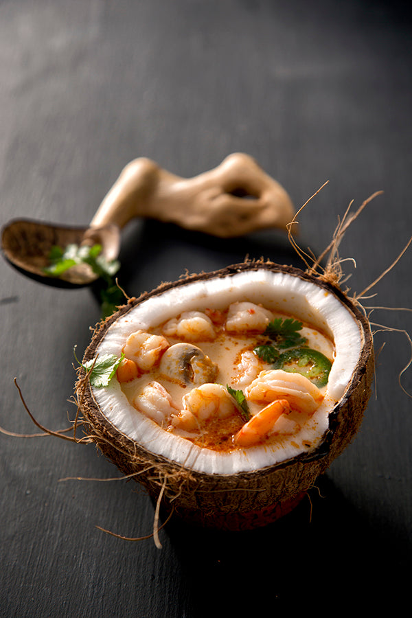 Shrimp Coconut Curry Soup