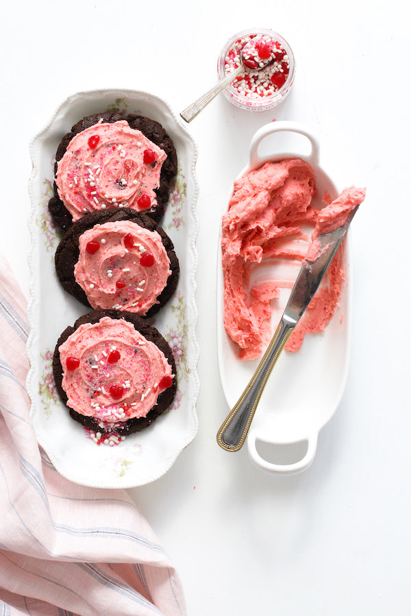 Naughty or Nice Christmas Cookie Frosting