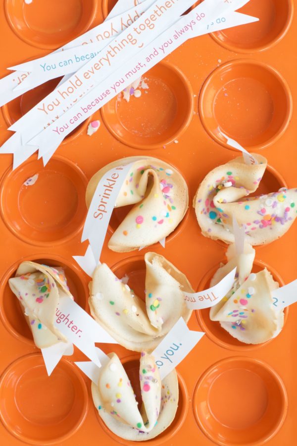 SPRINKLE FORTUNE COOKIES